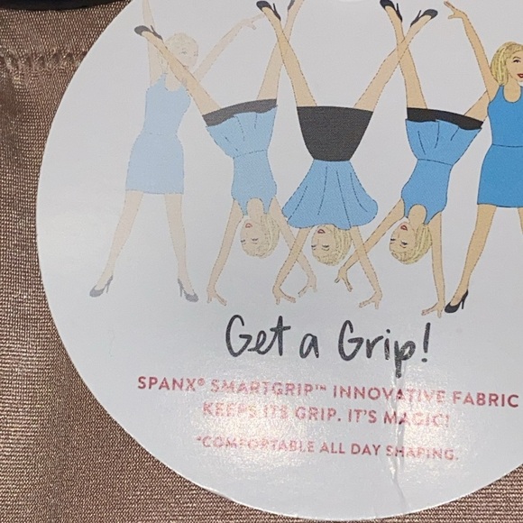 NWT SPANK SHAPEWEAR SHAPING HALF SLIP WO SIZE XS SMART GRIP STIPS STAY IN PLACE - Picture 4 of 9
